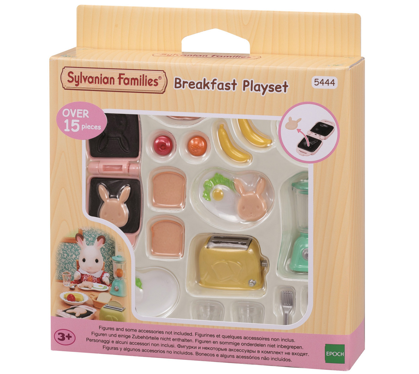 Frühstücks-Set mit Toaster