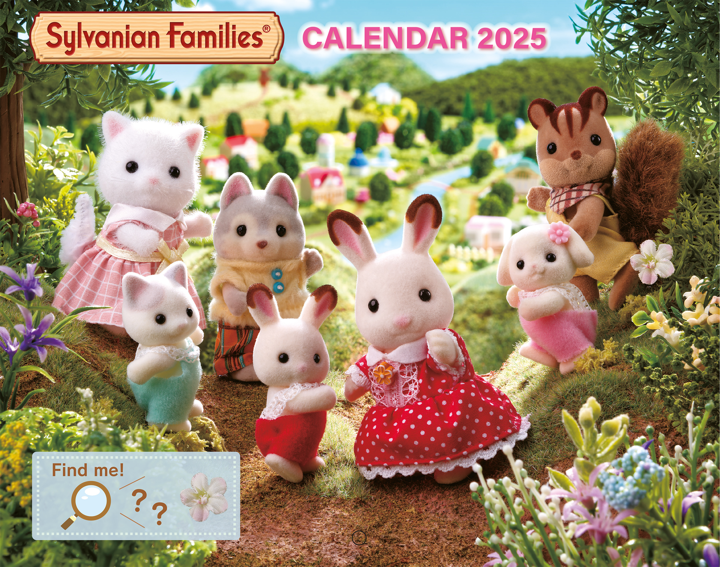 Sylvanian Families Wandkalender 2025 - Exklusiv im Sylvanian Families Shop